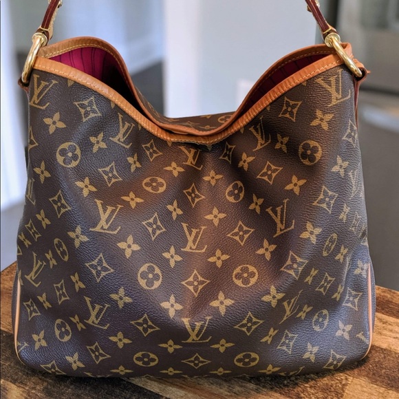 Authentic LV Delightful PM Monogram Pivoine Tote - Picture 3 of 16
